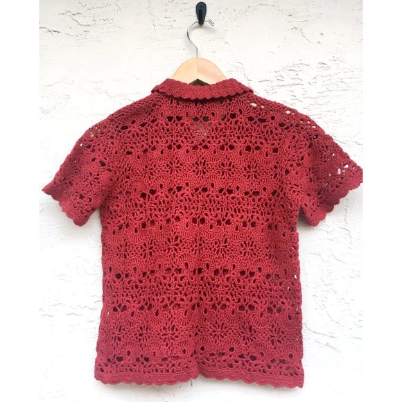 Arizona Crochet Cardigan (EU size 140/146, for height 4'7" ~4'9") - Picture 3 of 4